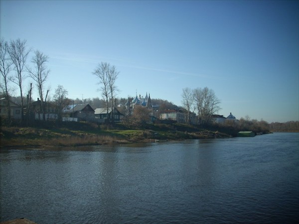 Вид с моста через Клязьму